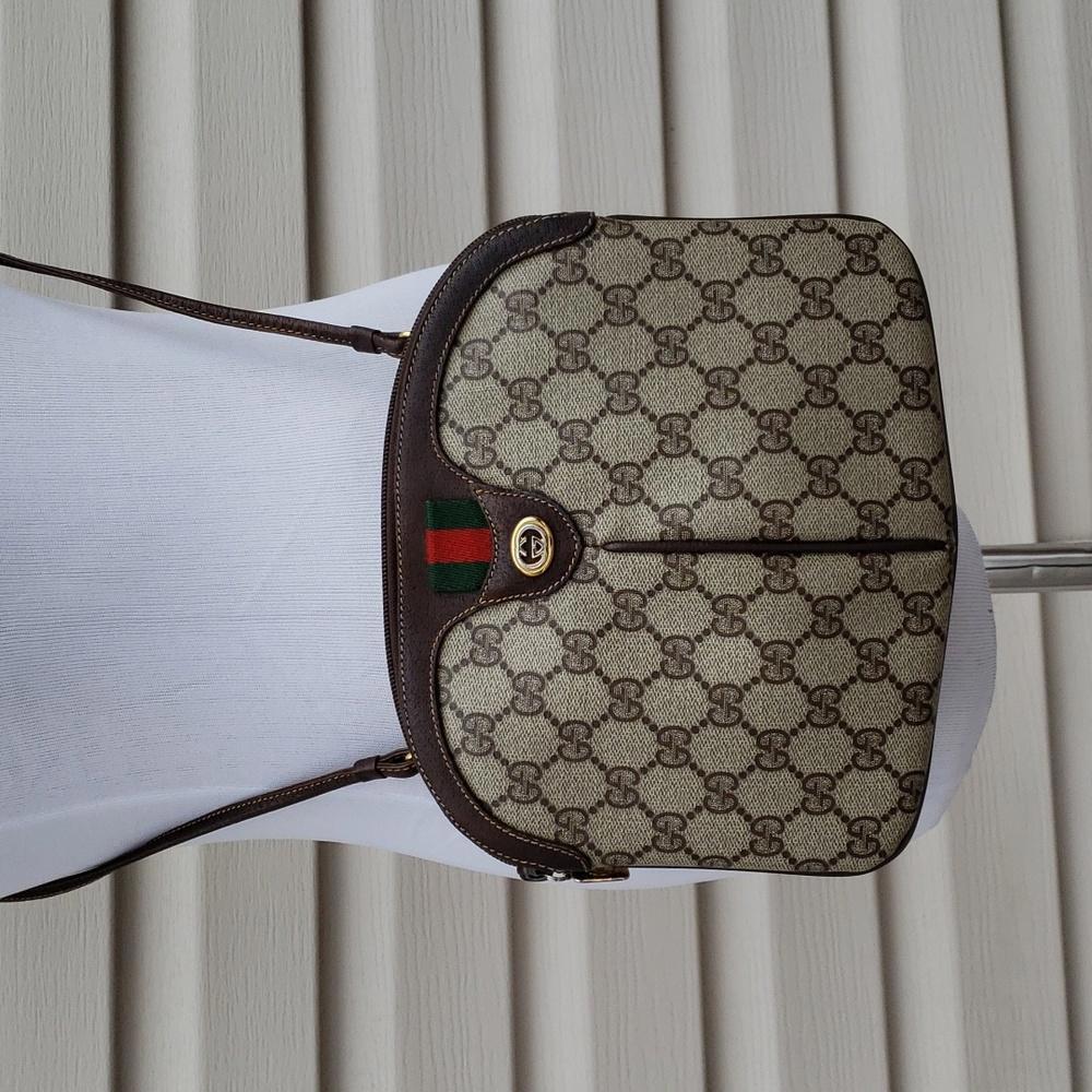 GUCCI GG WEB SUPREME OPHIDIA CROSSBODY BAG